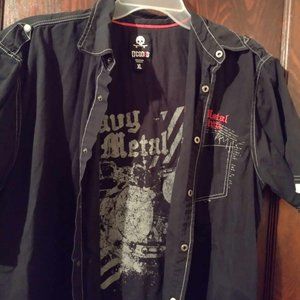 D'Coded black Heavy Metal XL men's